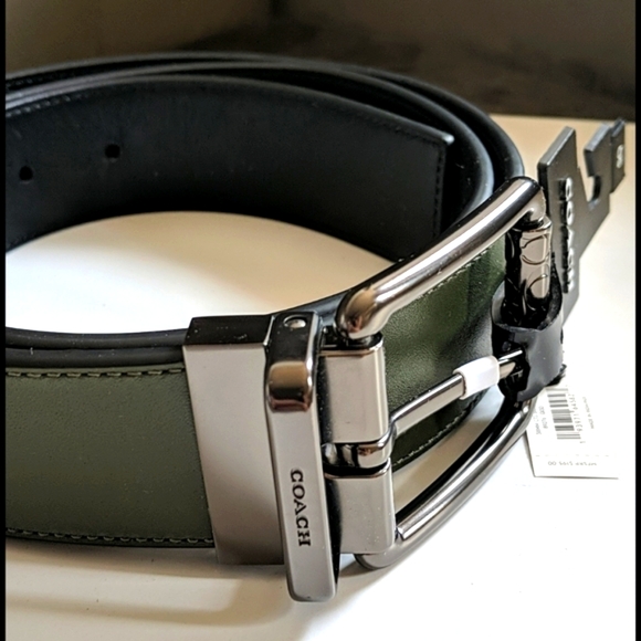NWT Coach Leather Belt - Picture 2 of 5